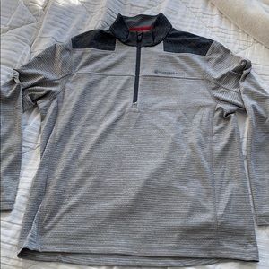 Men's Vineyard Vines Grey Quarter ZIP